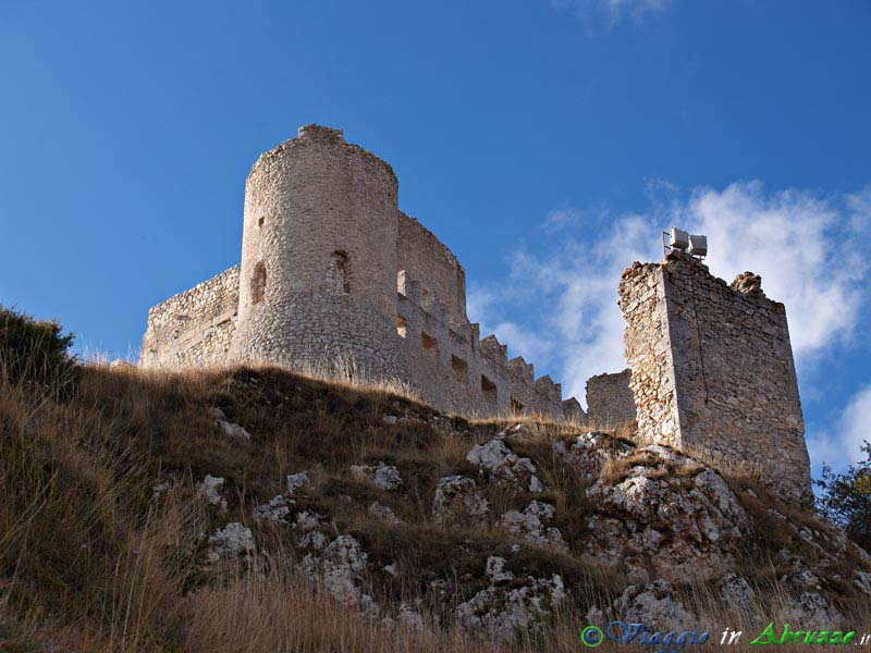 51-PB254228+.jpg - 51-PB254228+.jpg - Il castello di Rocca Calascio (XIII sec., 1.512 m. s.l.m.).
