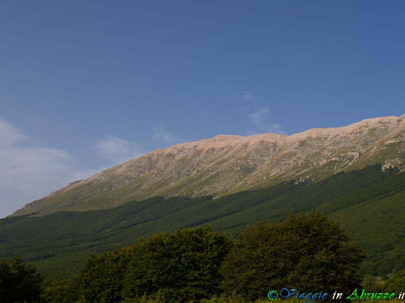 25_P8198753+.jpg - 25_P8198753+.jpg - La Majella (2.795 m., seconda vetta della catena appenninica) vista da Passo S. Leonardo (1.280 m.).