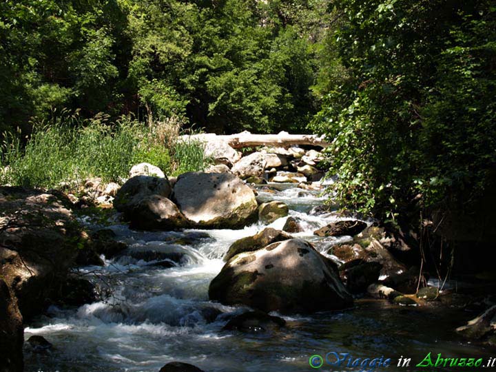 20-P5206376+.jpg - 20-P5206376+.jpg - L'Aterno, considerato il fiume più freddo d'Italia, nella Riserva Naturale "Gole di S. Venanzio".