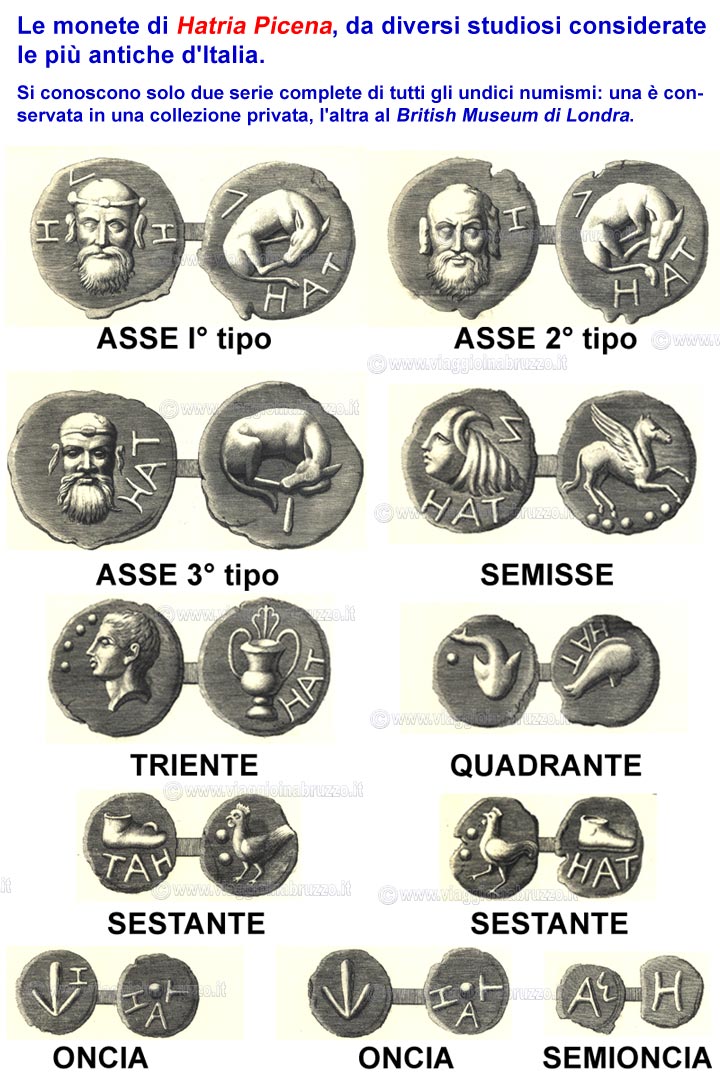 Monete dell'antica Hatria